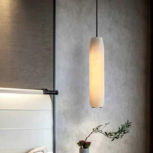 Moonshade Natural Marble Pendant Light.