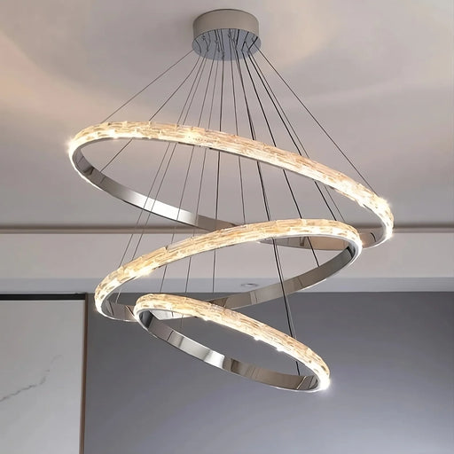 Argento Crystal Modern Chandelier.