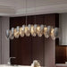 Giatti Glass Dining Room Chandelier.