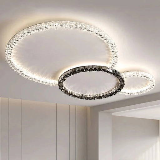 Rossini Flush Mount Crystal Ceiling Light Fixture.