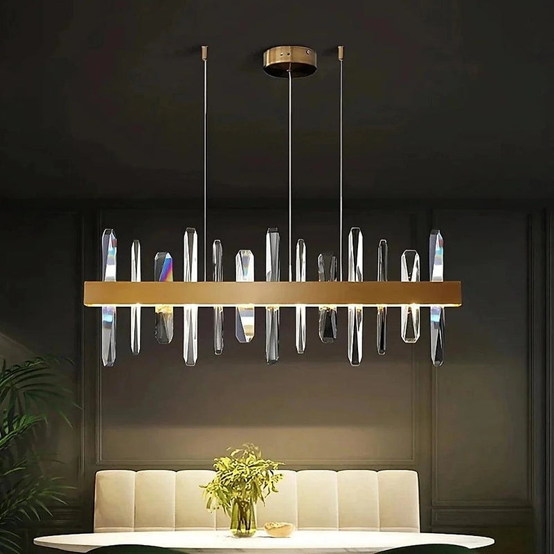 Calvi Crystal Dining Room Chandelier-DWHOME