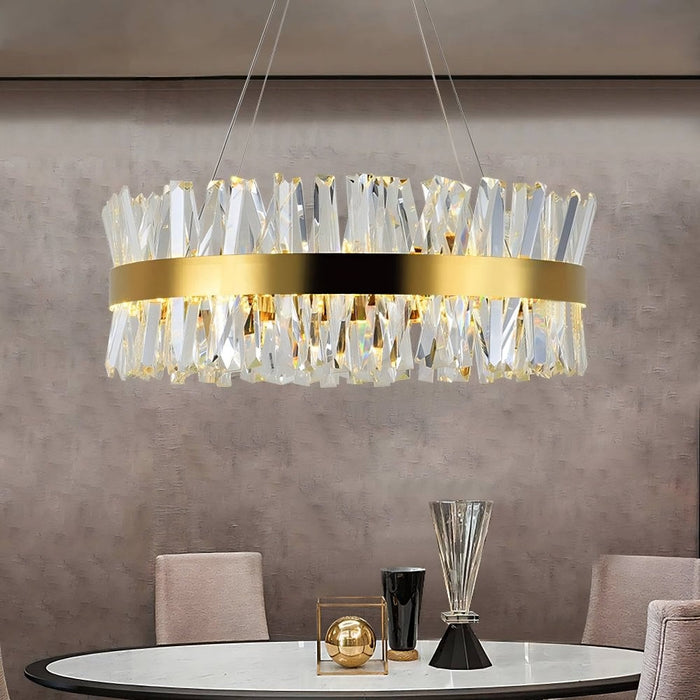 Calvi Crystal Modern Chandelier.