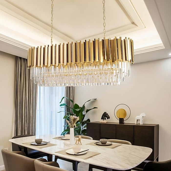 Gio Crystal Dining Room Chandelier.