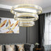 Roma 3-Tier Modern Chandelier.