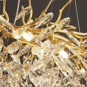 "Albero Collection Crystal Ceiling Light Fixture-DWHOME"