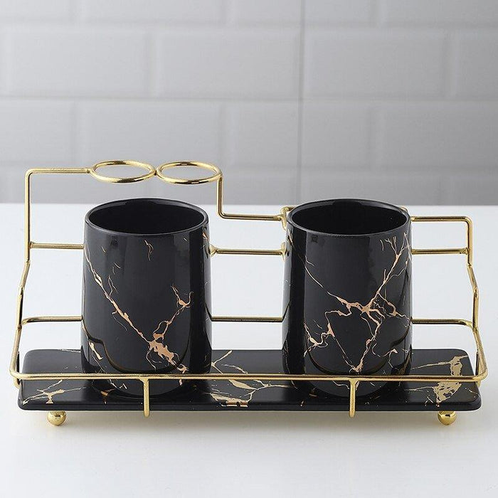 Ceramic Bathroom Accessories Set-DWHOME
