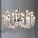 Candela Glass Chandelier.