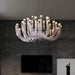 Candela Glass Chandelier.