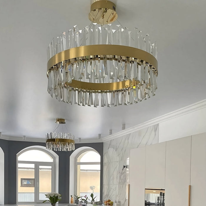 Calvi Crystal Modern Chandelier.