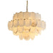 Moonshade Natural Marble Modern Chandelier.