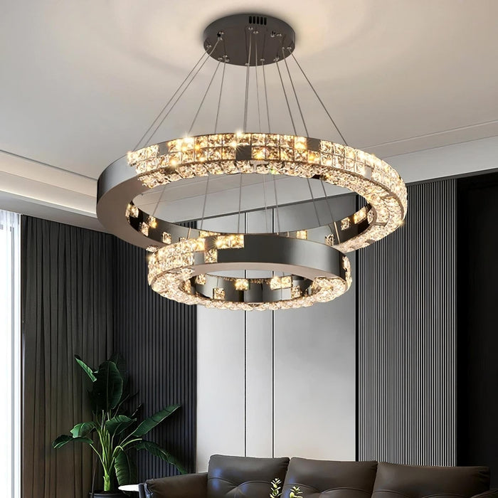 Bacci Ring Modern Chandelier-DWHOME
