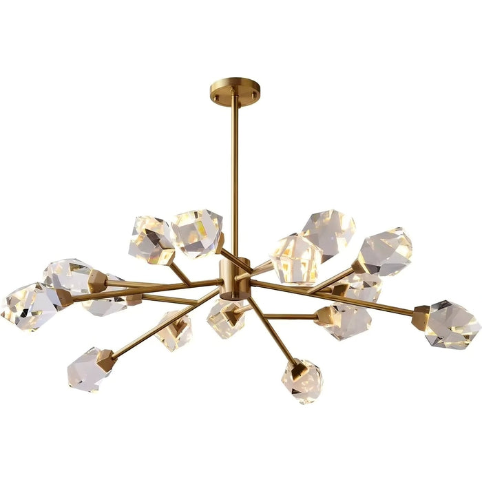 Diamante 15-Pendant Modern Chandelier.