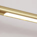 Chester Minimalist Line LED Brass Wall Light.