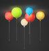 Children Room Balloon Ceiling Light With Pull Switch.