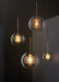 Chiswick Glass Shade Brass Fitting Pendant Light - DWHOME