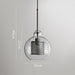 Chiswick Glass Shade Brass Fitting Pendant Light - DWHOME