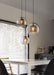 Chiswick Glass Shade Brass Fitting Pendant Light - DWHOME