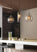 Chiswick Glass Shade Brass Fitting Pendant Light - DWHOME