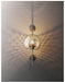 Chiswick Glass Shade Brass Fitting Wall Light.