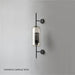 Chiswick Glass Shade Brass Fitting Wall Light - DWHOME