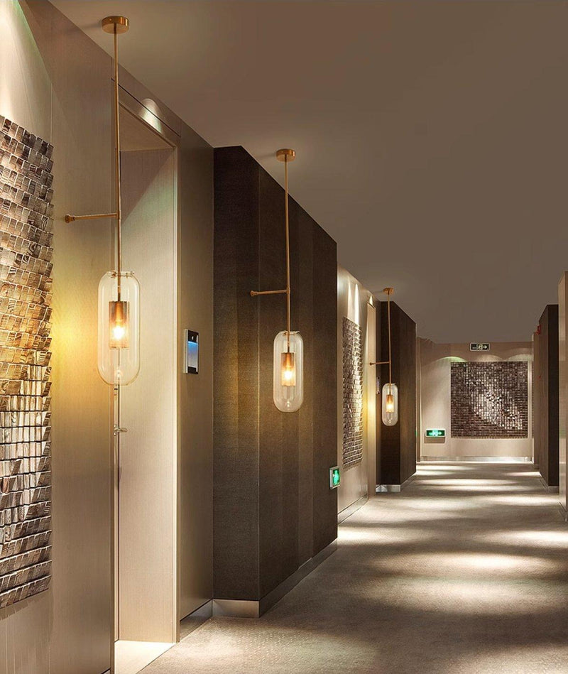 Chiswick Glass Shade Modern Ceiling Light-DWHOME