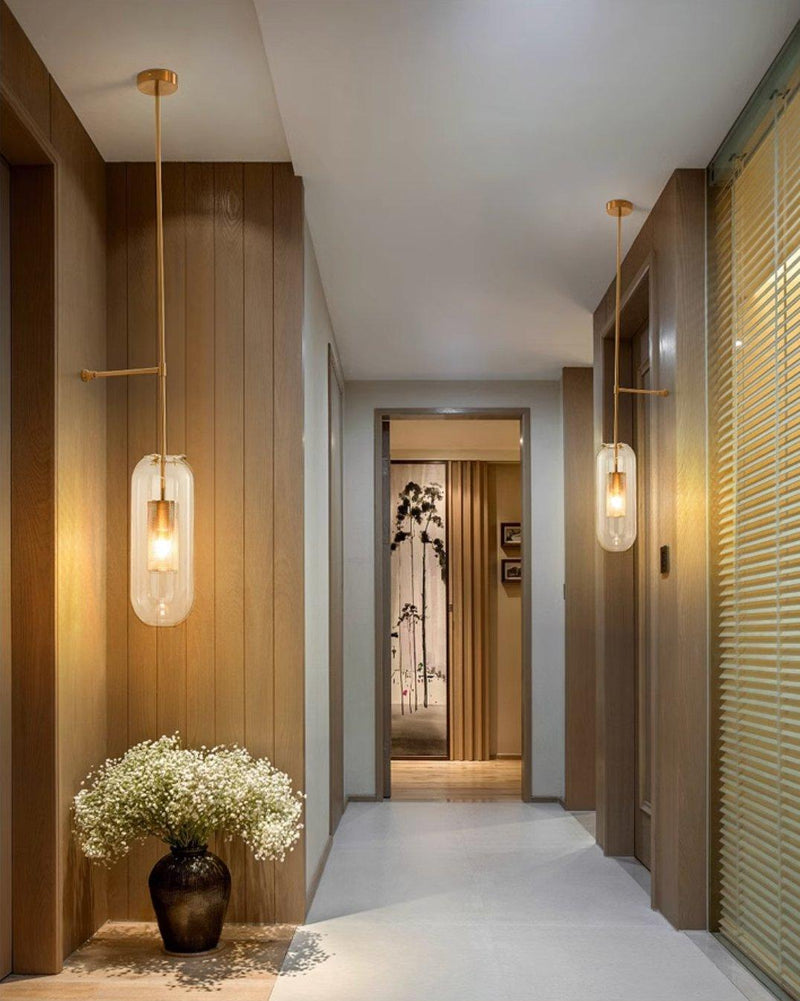 Chiswick Glass Shade Modern Ceiling Light-DWHOME