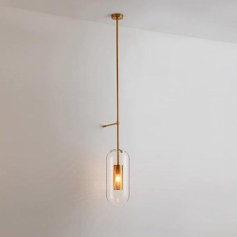 Chiswick Glass Shade Modern Ceiling Light-DWHOME