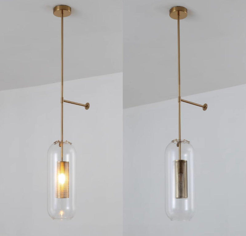 Chiswick Glass Shade Modern Ceiling Light-DWHOME