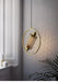 Chiswick Hoop Minimalist Brass Fitting Pendant Light.