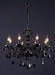 Chloe Black Crystal Chandelier.