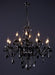 Chloe Black Crystal Chandelier.