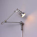 Chrome Mill House Long Arm Industrial Wall Light.