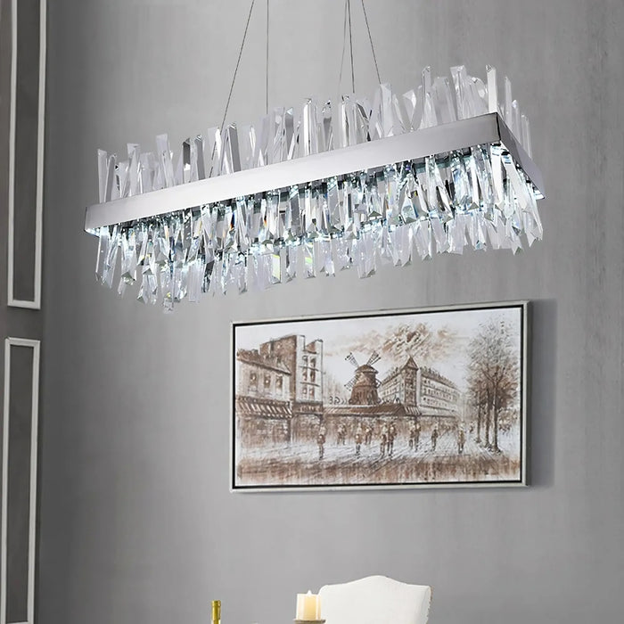 Calvi Crystal Dining Room Chandelier-DWHOME