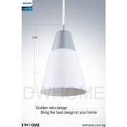CL301 [SG Seller] Philips Dining Pendant Light Three Header Golden Ratio Body Deisgn Modern-DWHOME