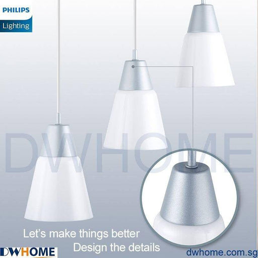 CL301 [SG Seller] Philips Dining Pendant Light Three Header Golden Ratio Body Deisgn Modern.