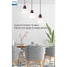 CL301 [SG Seller] Philips Dining Pendant Light Three Header Golden Ratio Body Deisgn Modern.