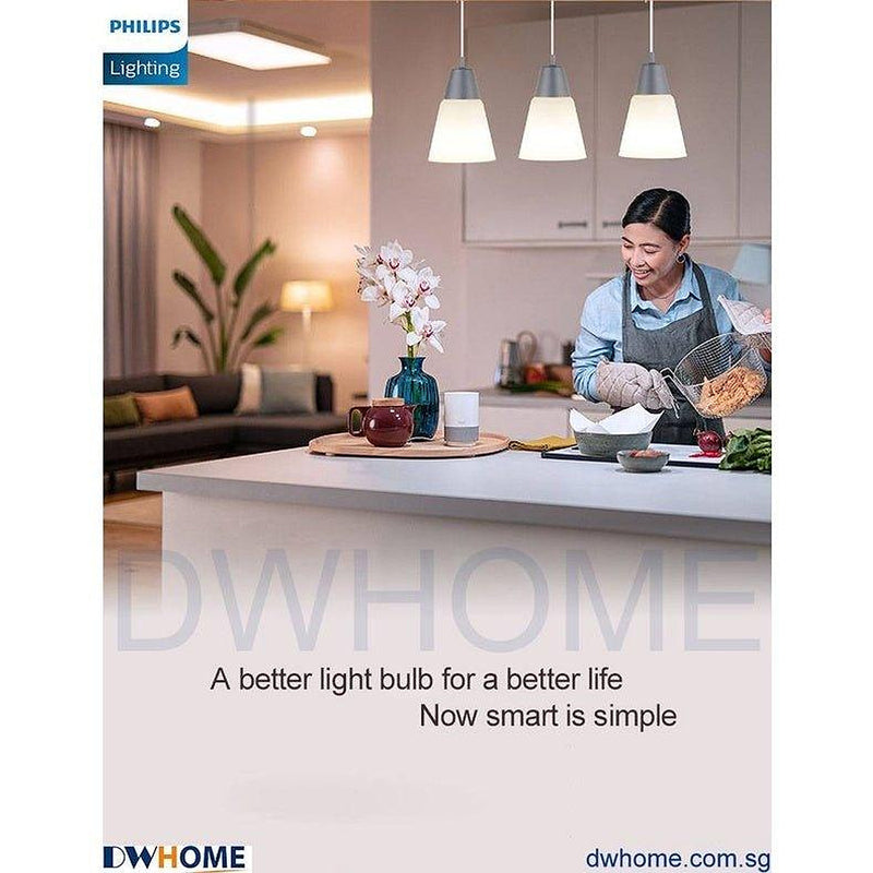 CL301 [SG Seller] Philips Dining Pendant Light Three Header Golden Ratio Body Deisgn Modern-DWHOME