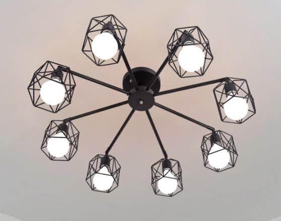 COINNEACH Crystal Vault Ceiling Lamp - DWHOME