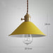 Colorful Cone Pendant Lights.