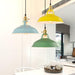 Colorful Lid Pendant Lights.