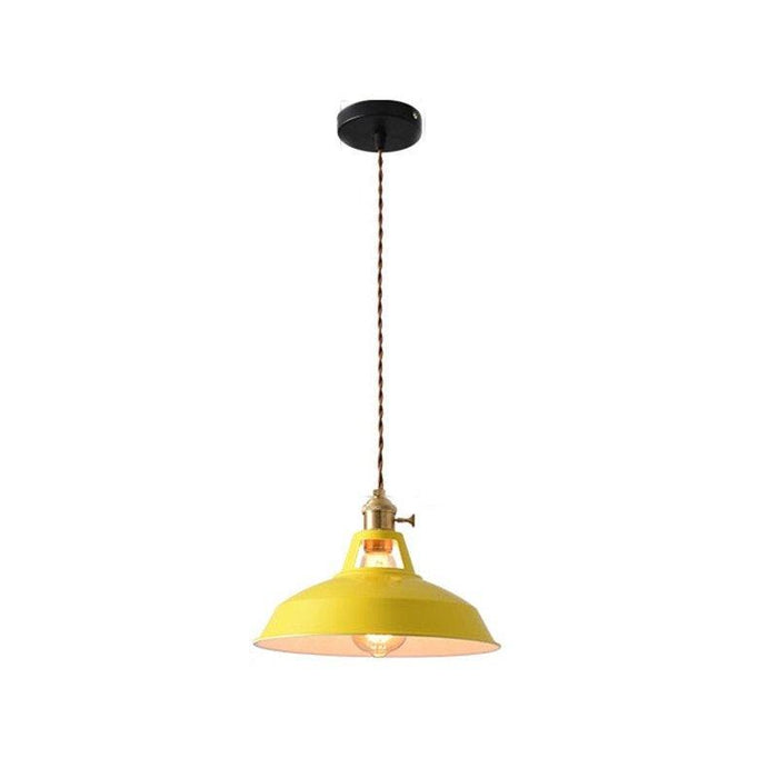 Colorful Lid Pendant Lights.