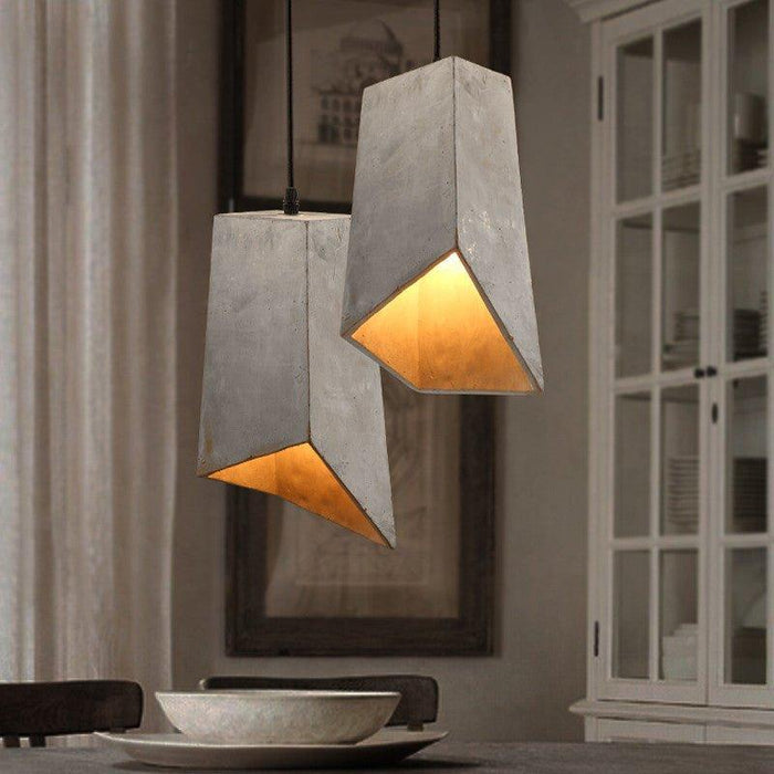 Concrete Odense Archi Pendant Light.