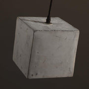 Concrete Odense Cube Pendant Light-DWHOME