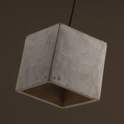 Concrete Odense Cube Pendant Light-DWHOME
