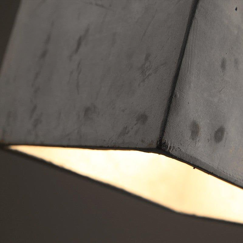 Concrete Odense Cube Pendant Light-DWHOME