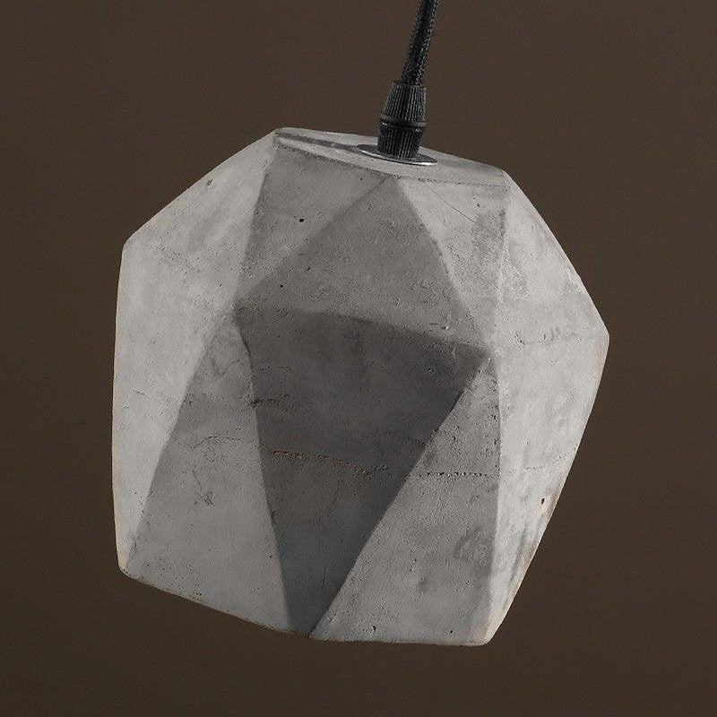 Concrete Odense Gem Pendant Light-DWHOME