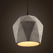 Concrete Odense Gem Pendant Light-DWHOME
