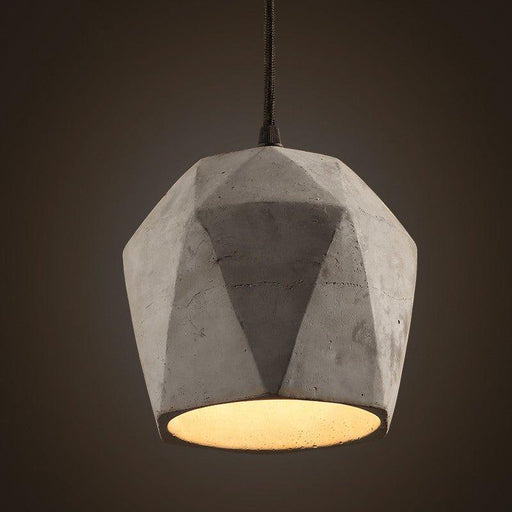 Concrete Odense Gem Pendant Light - DWHOME