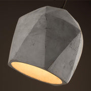 Concrete Odense Gem Pendant Light-DWHOME
