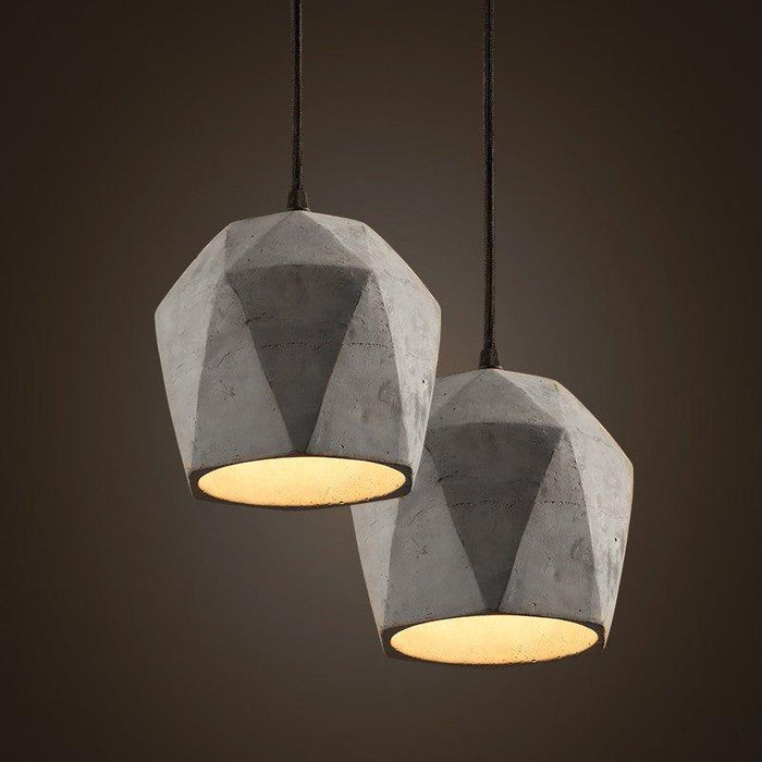 Concrete Odense Gem Pendant Light - DWHOME